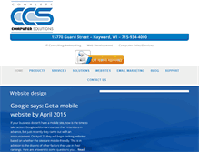 Tablet Screenshot of ccsdirect.net